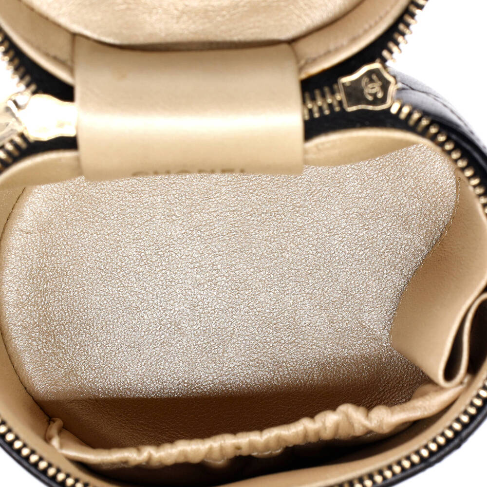 Chanel Mini CC Ruched Top Handle Vanity Case - Picture 5 of 5